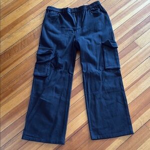 Women's Black Cargo Pants